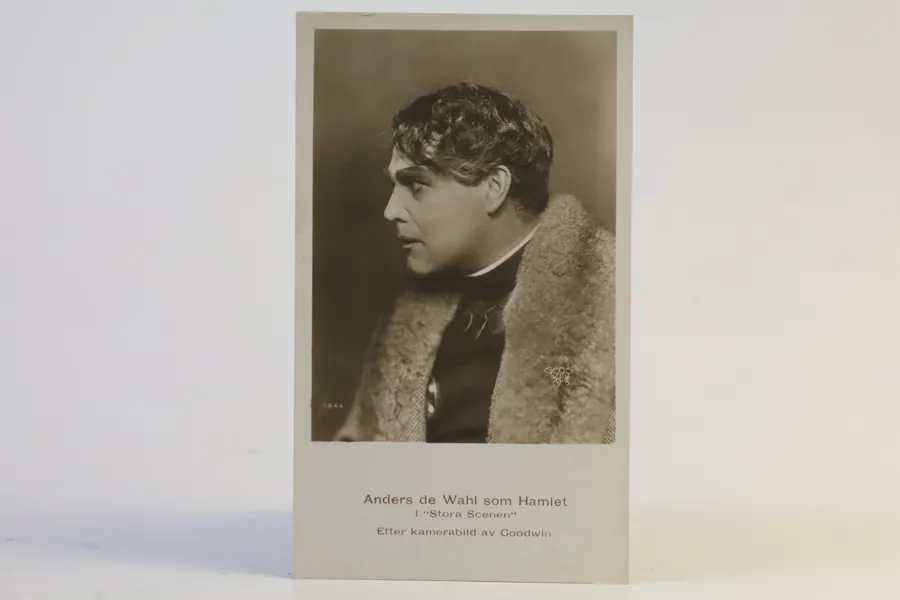 HENRY B GOODWIN. ANDERS DE WAHL - SOM HAMLET.