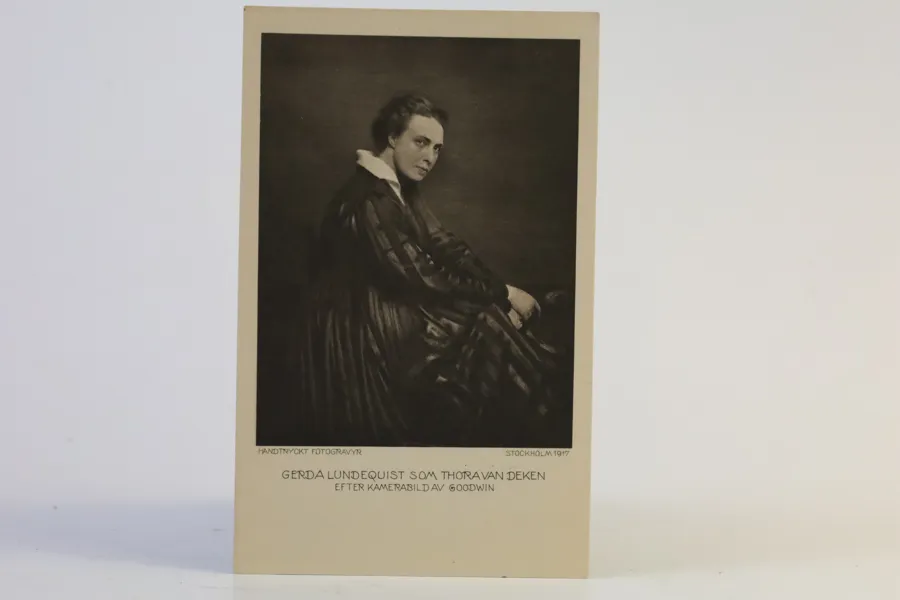 HENRY B GOODWIN. GERDA LUNDEQUIST SOM "THORA VAN DEKEN".
