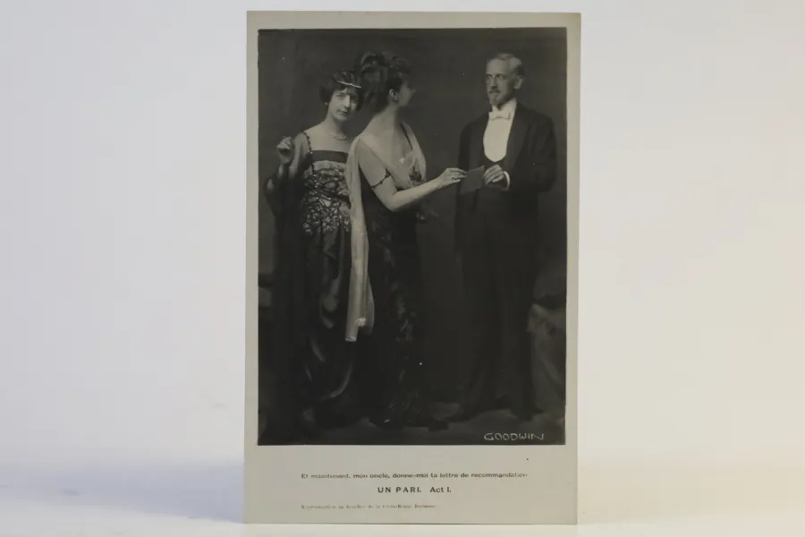 HENRY B GOODWIN. UN PARI ACT 1.