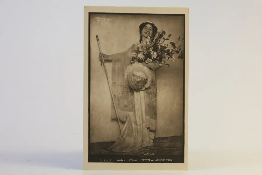 HENRY B GOODWIN. LILLY WALLENI STRANDBERG "TOSCA".