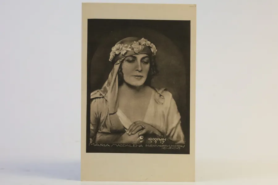 HENRY B GOODWIN. GERDA LUNDEQUIST I "MARIA MAGDALENA".