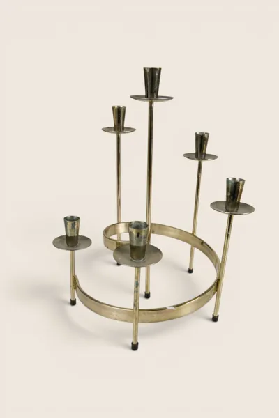 GUNNAR ANDER. LJUSSTAKE, Gunnar Ander, Ystad metall