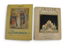 Sagoböcker H.C. Andersen och Askungen från Lindqvists förlag.