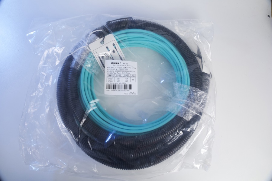 4 st Commscope Förterminerad Fiberoptisk Trunkkabel – MPO 12-fiber (Nytt)