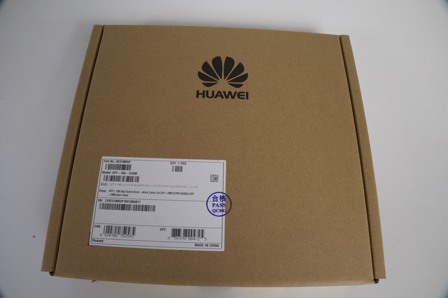 65 st Huawei SFP-10G-CU3M (DAC) – Fabriksnya & Originalförseglade