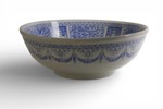 Gustavsberg – Stor blåvit skål / tvättfat, ca 35 cm