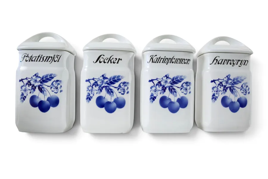 Köksburkar, 10 delar, import, INGE, 1960/70-tal