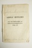 Historisk folder 1942 – Tal vid Krigsvinterhjälpen