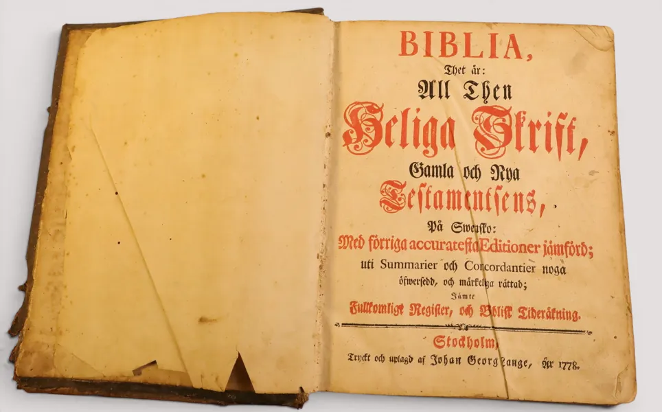 Svensk bibel 1778