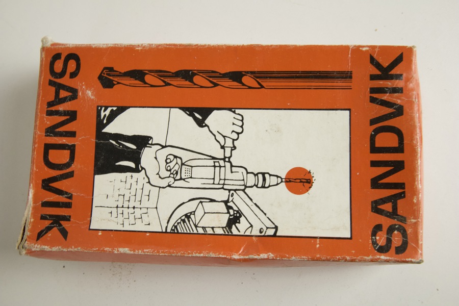 Slagborr / betongborr, 10 st – Sandvik, Ø13mm (1/2”), längd ca 150 mm