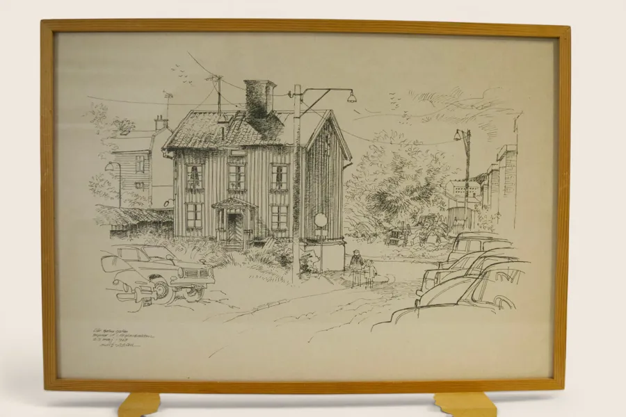 Stig Allan Agroth (1920-2007), 2 st, grafiska blad.