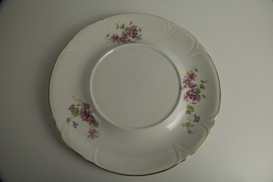 Tallrik – dekorerad av Rörstrand, ca 1910–30