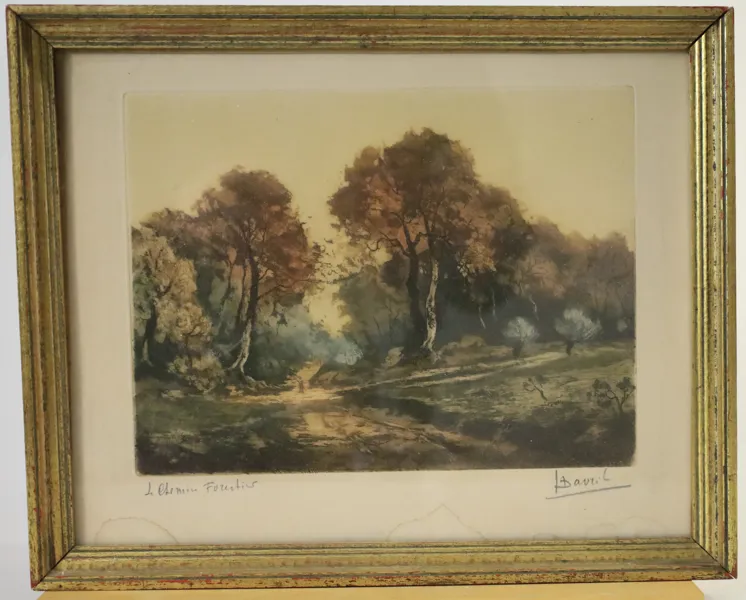 L. Davril (Lucien Dasselborne, 1873–1962), landskap