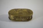 Snusdosa, mässing, 1800-tal