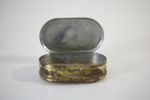 Snusdosa, mässing, 1800-tal