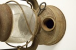 Lykta i metall med glas, “GUSTAF / HALIX”, 1900-tal