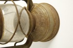 Lykta i metall med glas, “GUSTAF / HALIX”, 1900-tal
