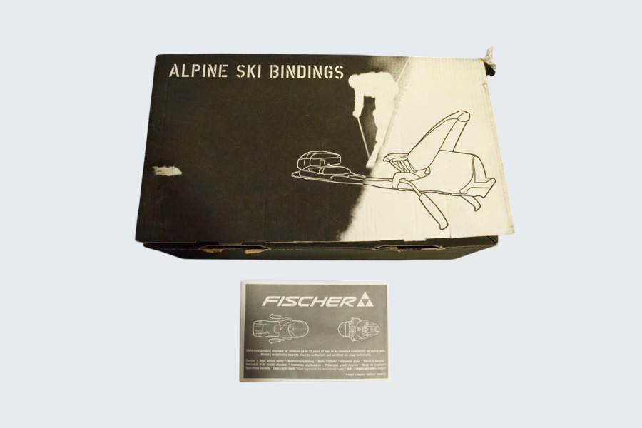 Alpina barnbindningar – Fischer FJ 4, nya i kartong
