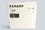 IKEA RANARP Vägg-/Klämlampa – Vit/Mässing – i originalkartong