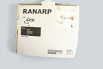 IKEA RANARP Vägg-/Klämlampa – Vit/Mässing – i originalkartong