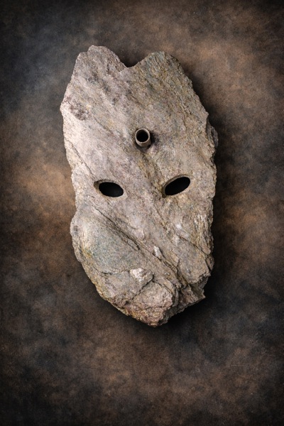 ROBIN LINDSTRÖM.
“Det tredje ögat”, skulptur, sten, Sverige, samtida.