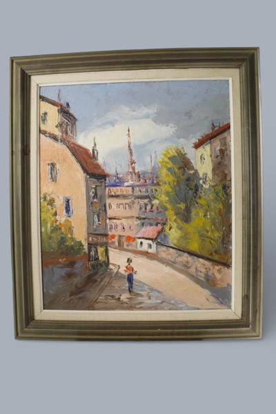 Carl Stenshammar
Stadsmotiv.
