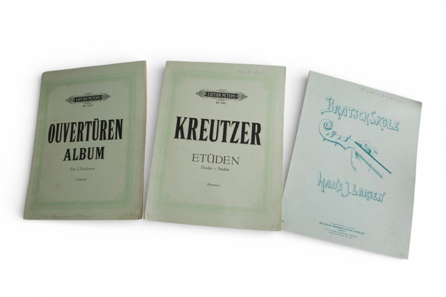 NOTHÄFTEN, VIOLIN / STRÅKINSTRUMENT
KREUTZER – ETÜDEN