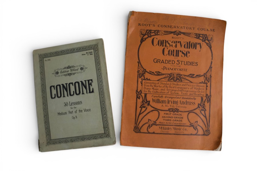 ÄLDRE NOTHÄFTEN – CONCONE & ROOT’S CONSERVATORY COURSE