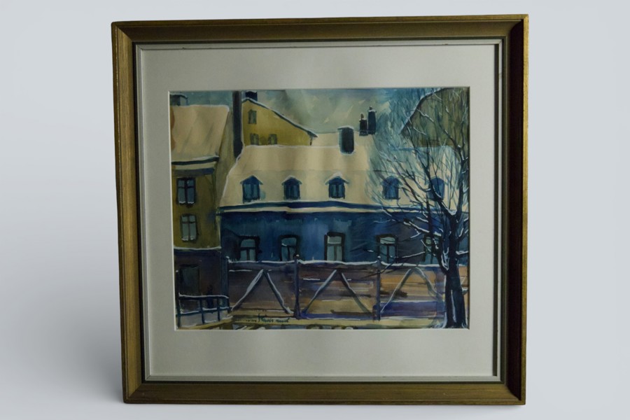 GUNNAR STRÖM – VINTERMOTIV