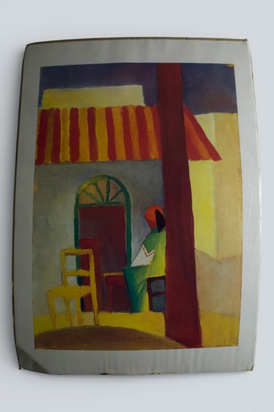 AUGUST MACKE – REPRODUKTION – “THE TURKISH CAFÉ”.