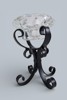 LJUSSTAKE / LJUSKOPP, SMIDE OCH PRESSGLAS, 1900-TAL