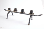 LJUSSTAKE, 4-LJUS, SMIDE – INDUSTRIELL / RUSTIK STIL