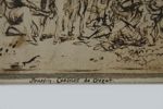 Reproduktion efter fransk 1700-talsteckning, Nationalmuseum