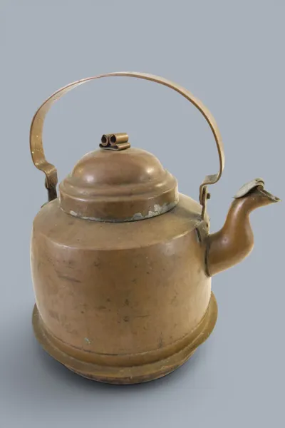 Äldre kaffepanna i koppar, 4 liter, märkt A. Söderlund