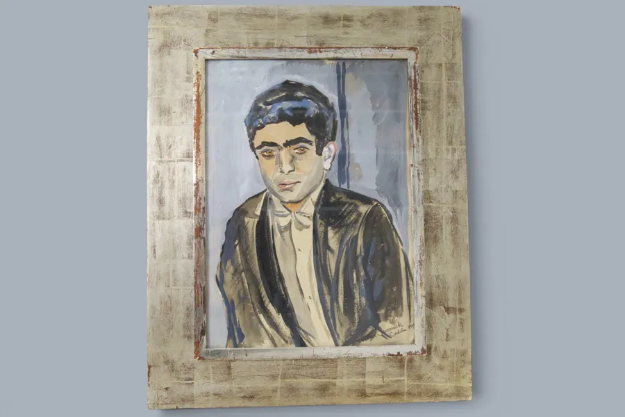 Verner Savosnick (1917–1972), porträtt av Pedro T. Córdoba, 1949