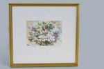 Gunnar Stålbrand (1925–2006), ”Sommarblommor”, färglitografi, signerad och numrerad 50/150