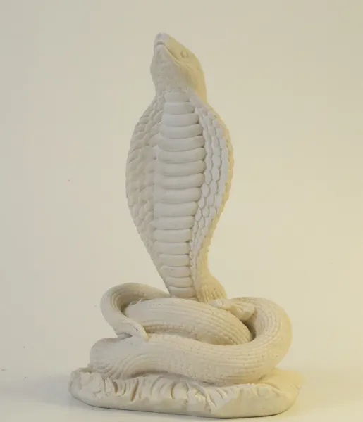 ARNALDO GIANNELLI. Skulptur, kobra, Italien, 1900-talets andra hälft.