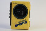 SONY, Walkman Sports WM-35, bärbar stereokassettspelare, 1980-tal.