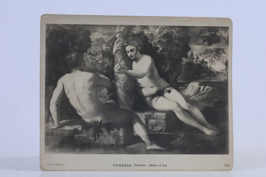 TINTORETTO, JACOPO, efter. ”Adamo ed Eva”.
