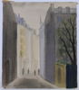 GÖSTA OLSSON, stadsgata, sannolikt Paris.