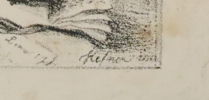 GEORG CHRISTIAN SCHULE (1764–1816), efter Louis Ami Arlaud. ”Målaren” (”Maleren”). Gravyr, 1780.