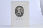 PORTRÄTT. Joseph Utzschneider (1763–1840), kopparstick, 1800-talets första hälft.