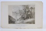 TYSKLAND. "Eingang in den Zwinger am ehemaligen Schwabingerthor zu München". Litografi, ca 1840.