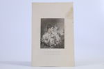 STÅLSTICK. TYSKLAND, Darmstadt, "Der hoffnungslose Mutter" (Den hopplösa modern), efter J. Wood, graverad av E.J. Portbury, Arnz's Verlag, 1800-talets mitt.