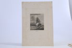 KOPPARSTICK. FRANKRIKE, "La Sirène", fregatt tillhörande H.K.H. Madame Duchesse de Berry, maritimt motiv, ca 1828–1835.