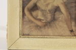 CHERRY JEFFE HULDAH (1901–2001), efter.
"La Jeune Ballerina", färgreproduktion efter originalmålning. Inramad.