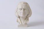 FRANZ LISZT (1811–1886), porträttbyst, gjutmassa, 1900-tal