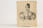 GREKLAND. AMALIA AV OLDENBURG (1818–1875), DROTTNING AV GREKLAND. PORTRÄTTLITOGRAFI, 1836–1862.