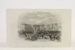 STORBRITANNIEN, LONDON. ”BUCKINGHAM PALACE”, STÅLGRAVYR, 1841.