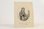 RYSSLAND. BARBARA JULIANE FREIFRAU VON KRÜDENER, FÖDD VON VIETINGHOFF (1764–1824). ”BARONIN VON KRUEDENER, GEB. VON VIETINGHOF”. LITOGRAFI, SANNOLIKT EFTER 1824.
